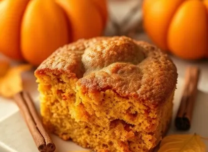 Gâteau de citrouille vapeur