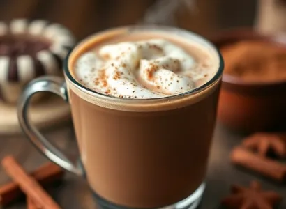 Chocolat chaud sans sucre ni gras