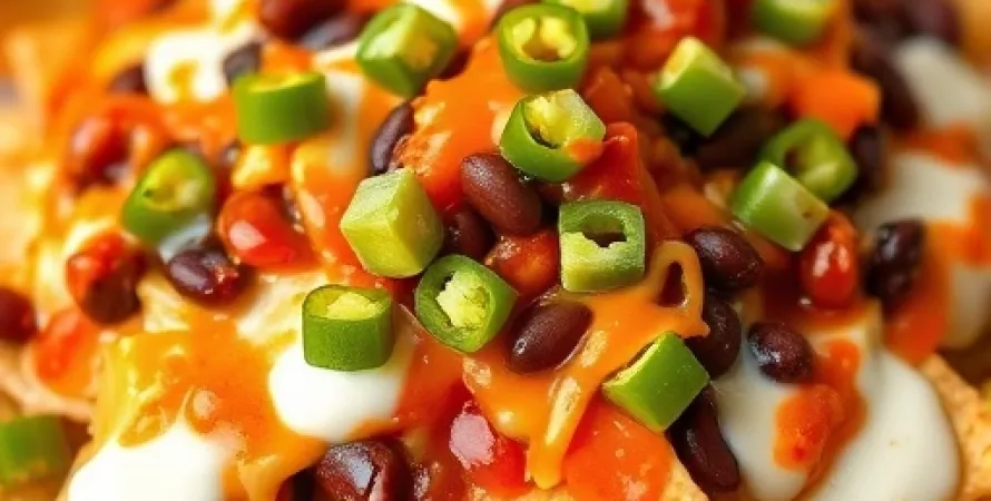 Nachos au style ranch