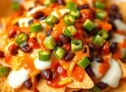 Nachos au style ranch