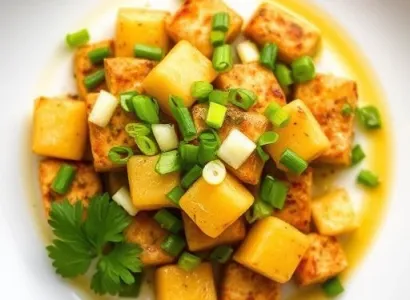 Tempeh à l'ananas