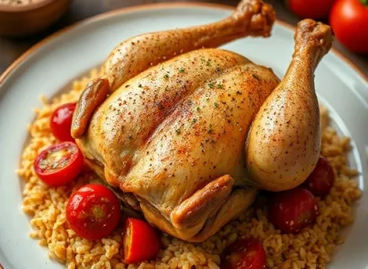 Poulets Cornish au Crock-Pot
