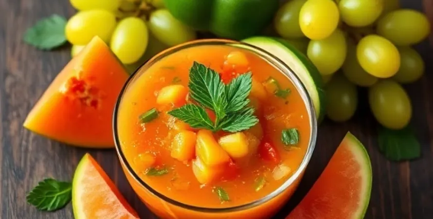 Gazpacho fruité