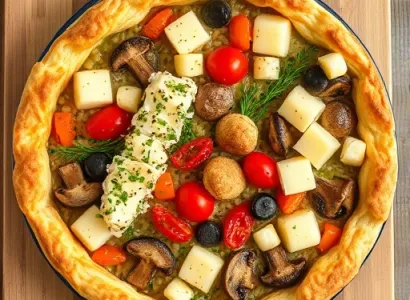 Tourte aux légumes
