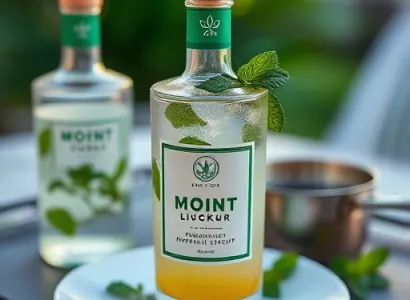 Liqueur à la menthe poivrée