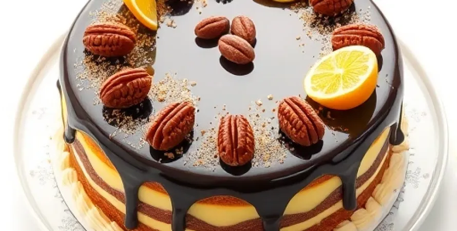 Gâteau au citron et au chocolat