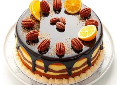 Gâteau au citron et au chocolat