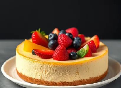 Cheesecake aux fruits