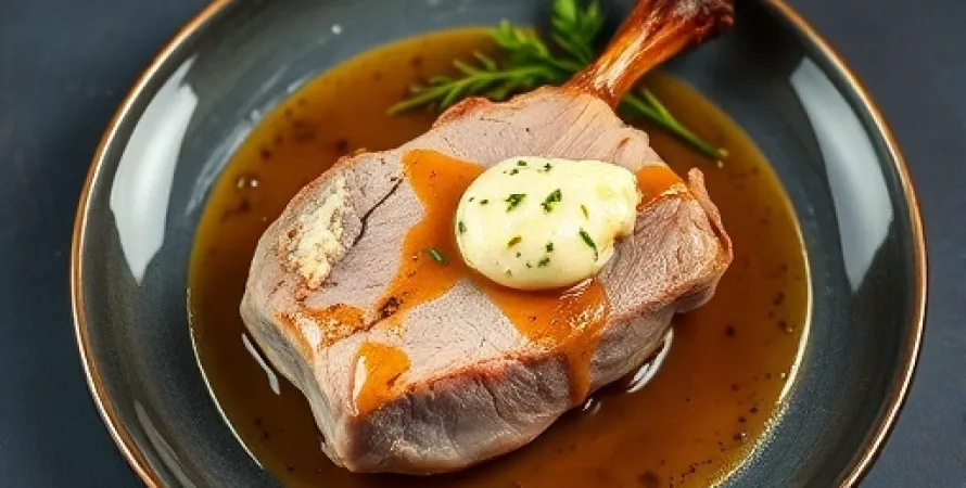 Gigot d'agneau à la suédoise