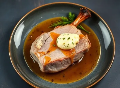 Gigot d'agneau à la suédoise