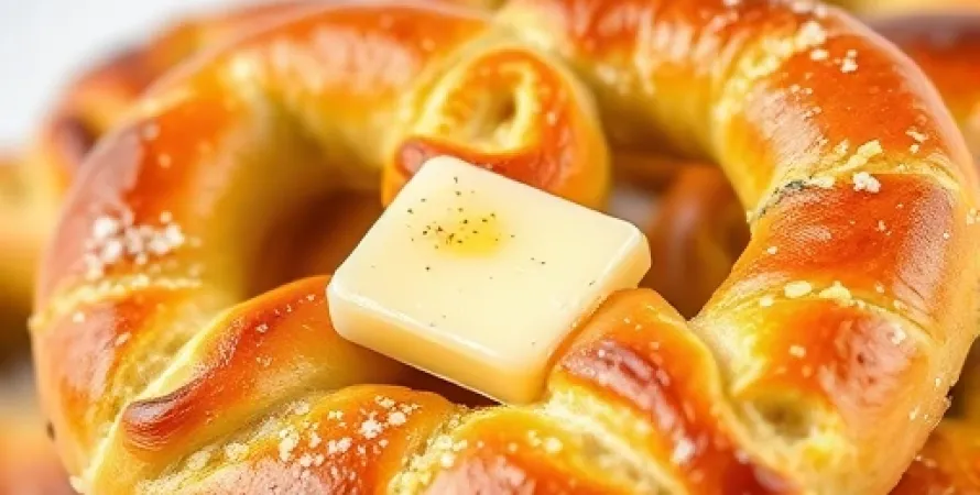 Bretzels au garlic