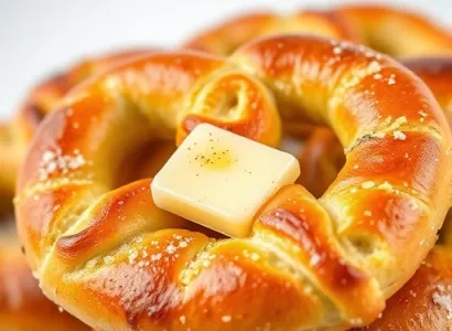 Bretzels au garlic