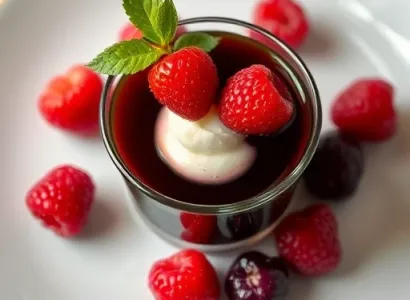 Thé aux framboises