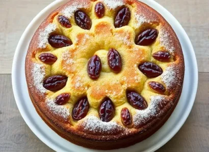 Gâteau aux dattes finnais