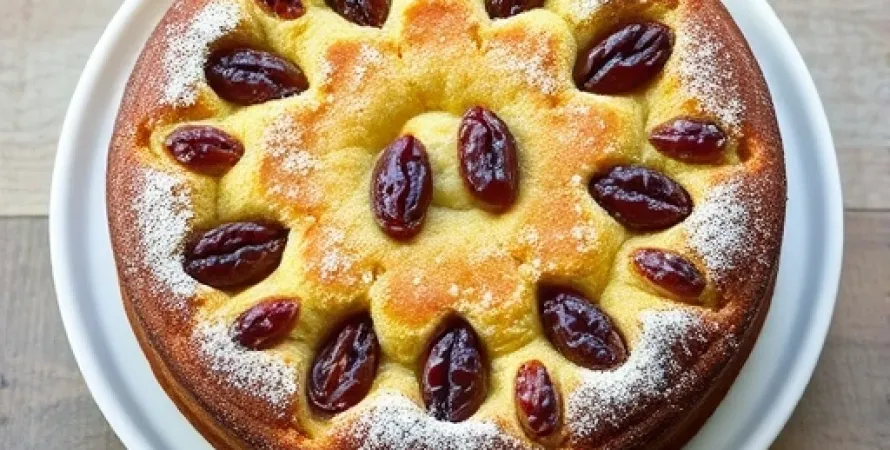 Gâteau aux dattes finnais
