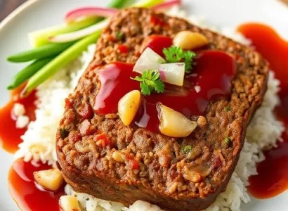 Meatloaf à l'asiatique