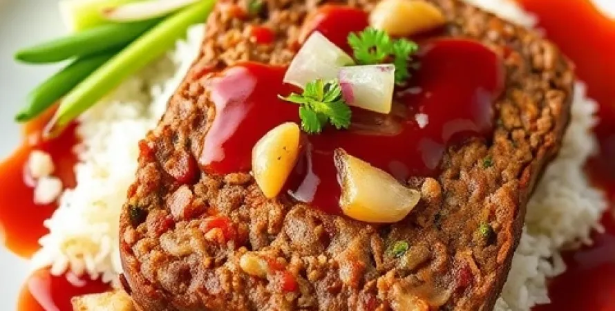 Meatloaf à l'asiatique
