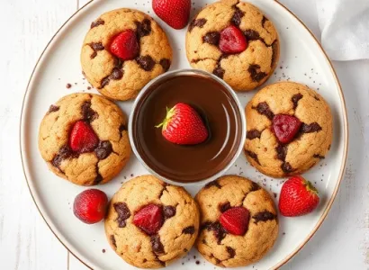 Cookies aux cerises et au chocolat