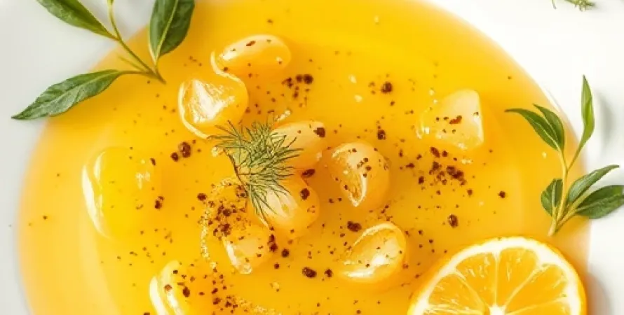 Vinaigrette au citron et à l'huile d'olive