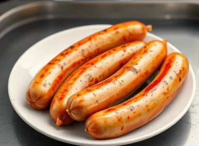 Saucisses allemandes faites maison
