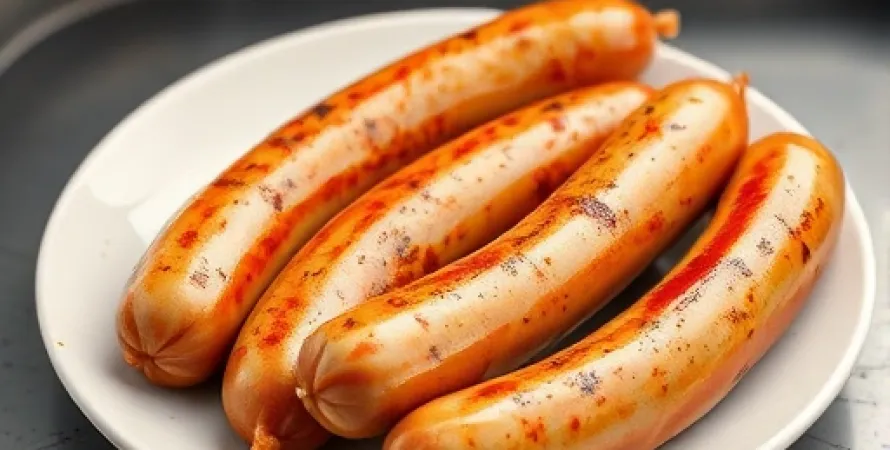 Saucisses allemandes faites maison