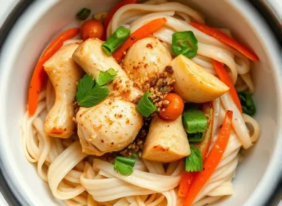 Poulet thaï au lait de coco