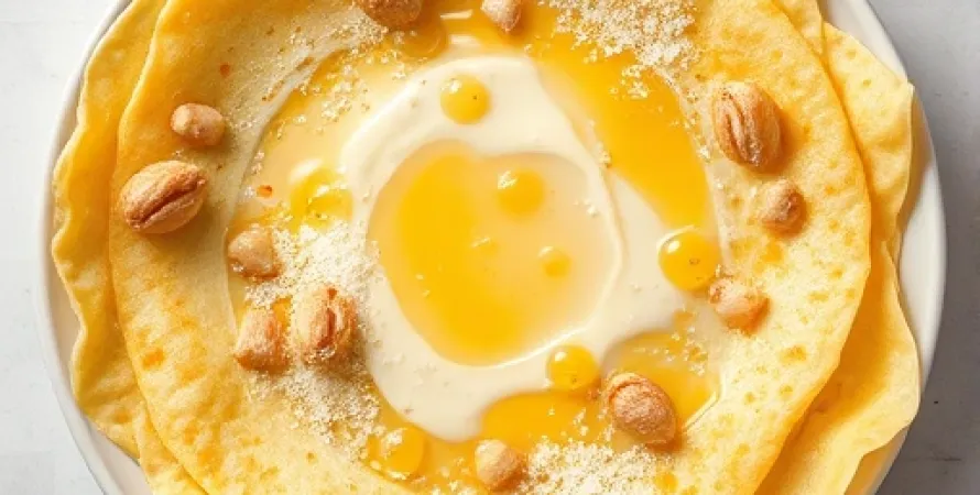 Crêpes de citrouille
