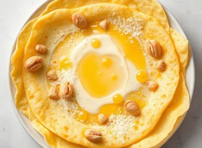 Crêpes de citrouille