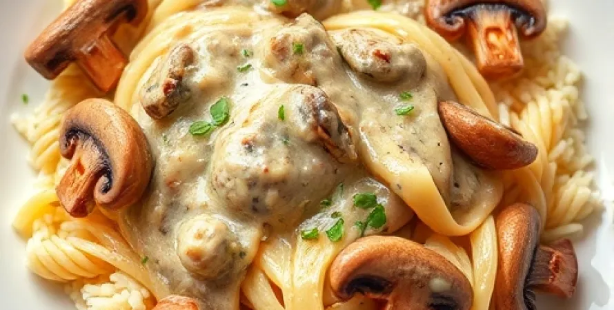 Stroganoff de champignons