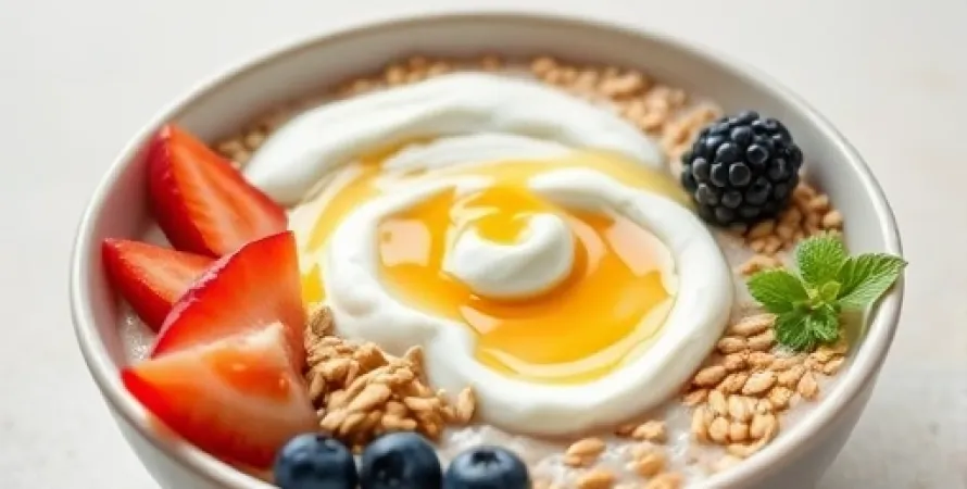 Petit déjeuner de muesli