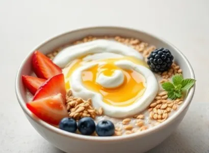 Petit déjeuner de muesli