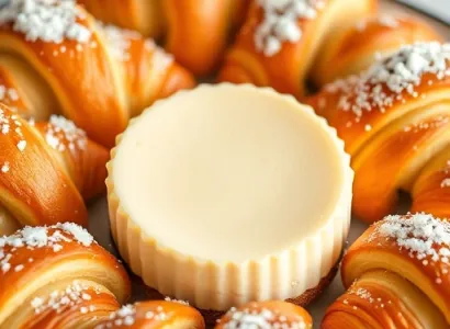 Cheesecake aux croissants