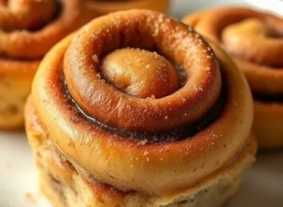 Cinnamon Rolls au Blé Entier