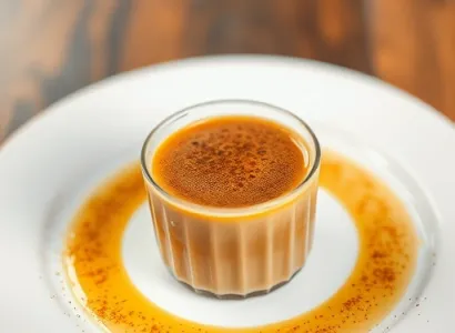 Crème au café glacée