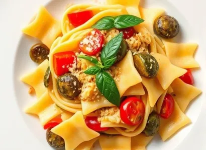 Pâtes Bow-Tie aux Légumes
