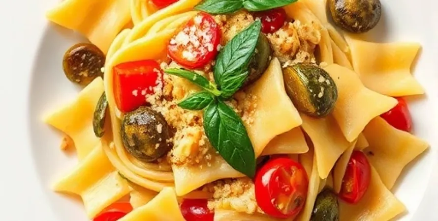 Pâtes Bow-Tie aux Légumes