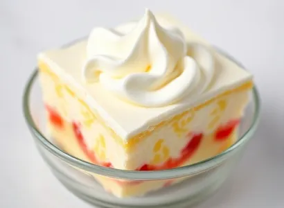 Gâteau Jello au Pudding