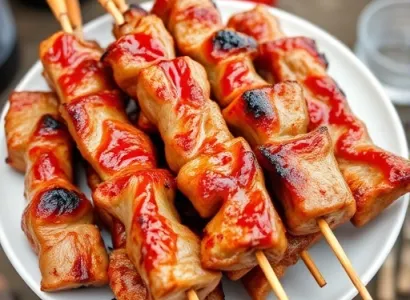 Brochettes de porc