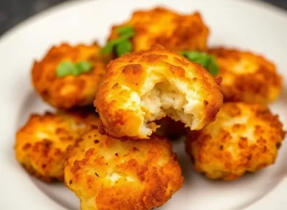 Beignets de fleurs de chou et fromage