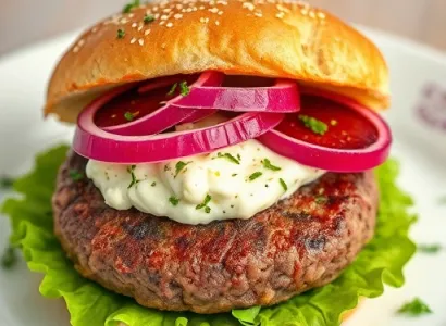Burgers aux betteraves