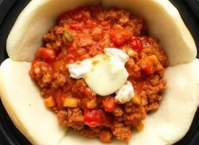 Sloppy Giuseppi au Crock-Pot