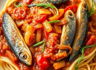 Sardines à la tomate