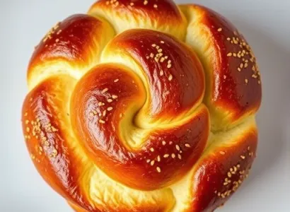 Pain spirale Challah