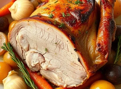 Porc rôti au fenouil