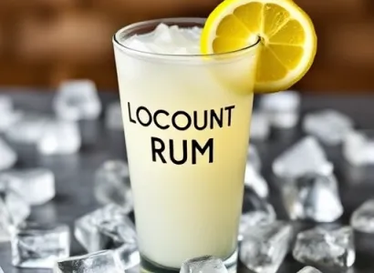 Lemonade au rhum de noix de coco