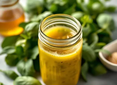 Vinaigrette au miel et aux herbes