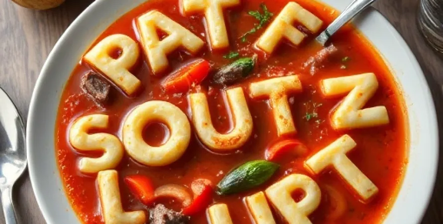 Soupe Alphabet au Boeuf