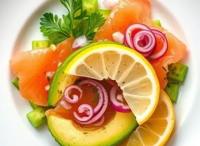 Avocat au saumon