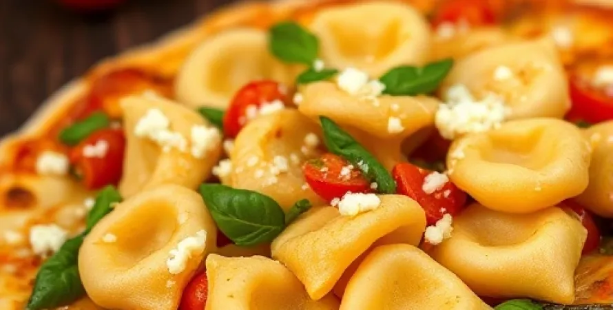 Tortellini au fromage et légumes