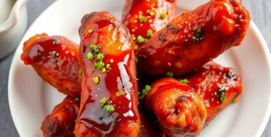 Ailes de poulet à l'hawaïenne